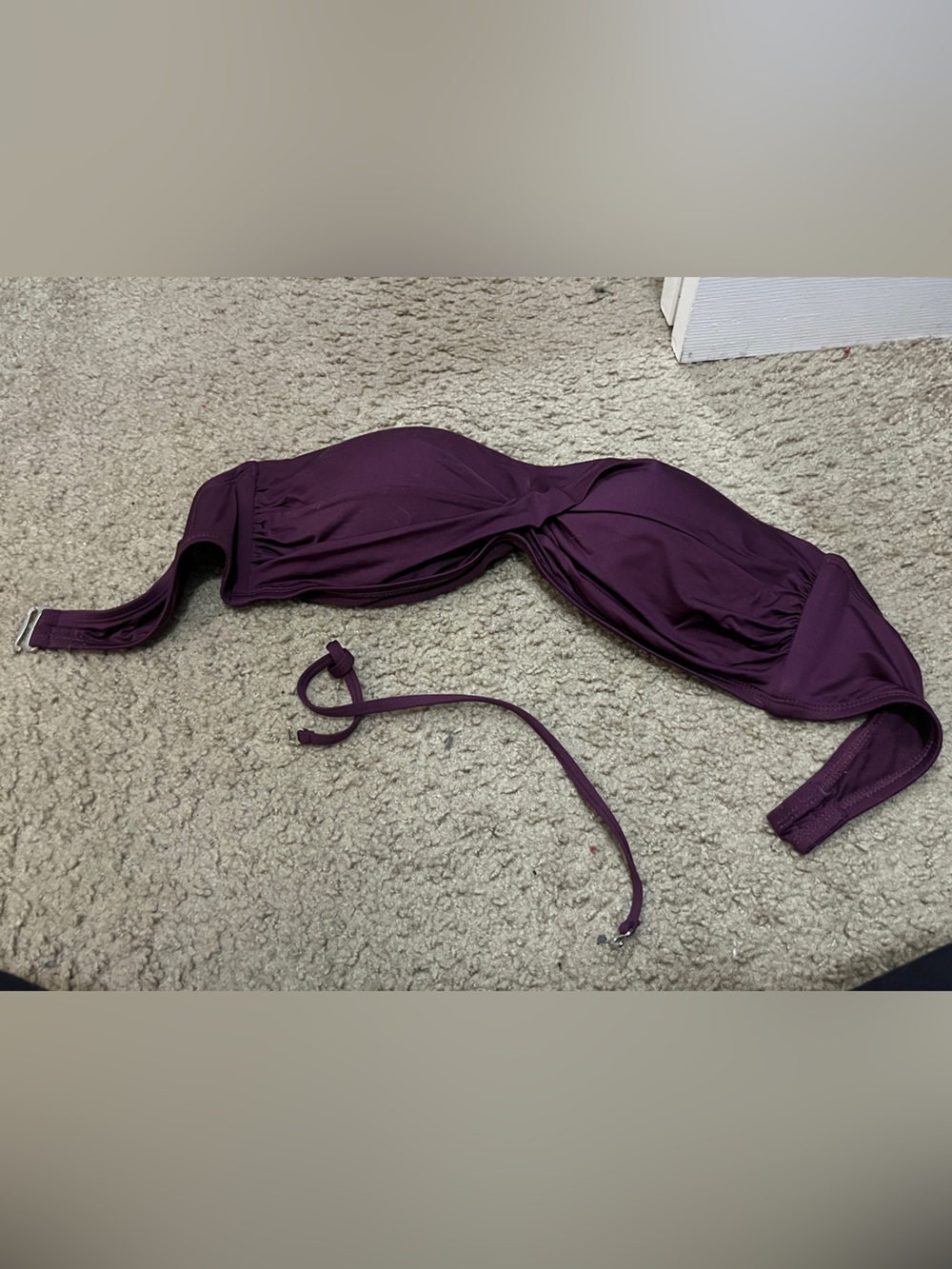 Mossimo Plum bathing suit top